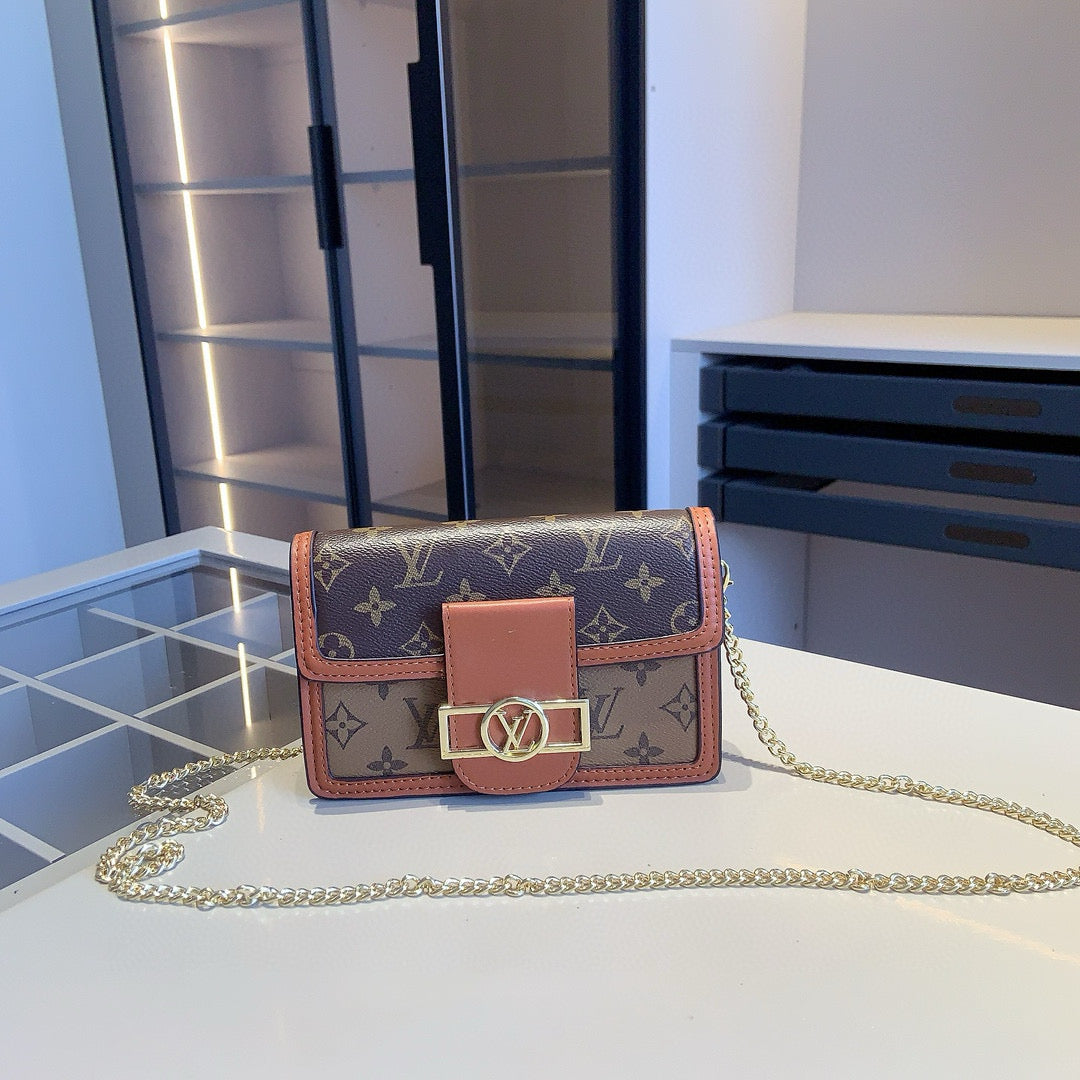 【ルイヴィトン】3点セット♢Dauphine|肩掛け可能な双肩包&財布セット、シンプルでエレガント♪今すぐゲット!
