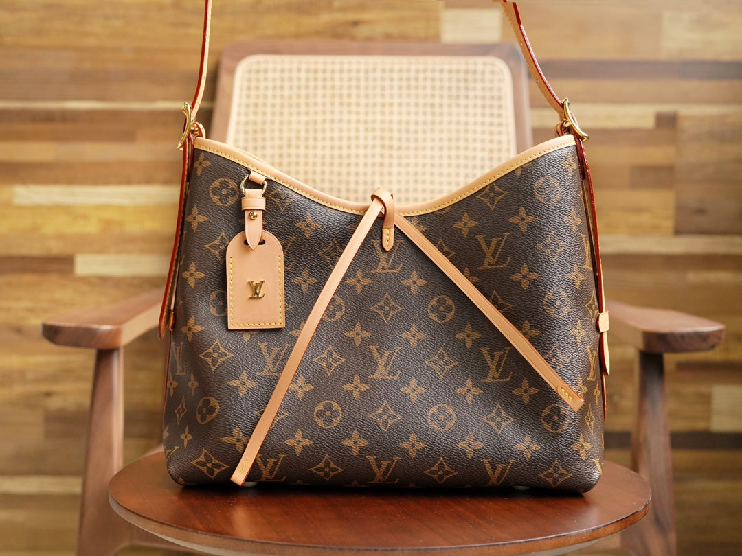 【ルイヴィトン】★大人気★Carryall PM|キュートなリボン付き&親子バッグデザイン♪少女心をくすぐるセット!