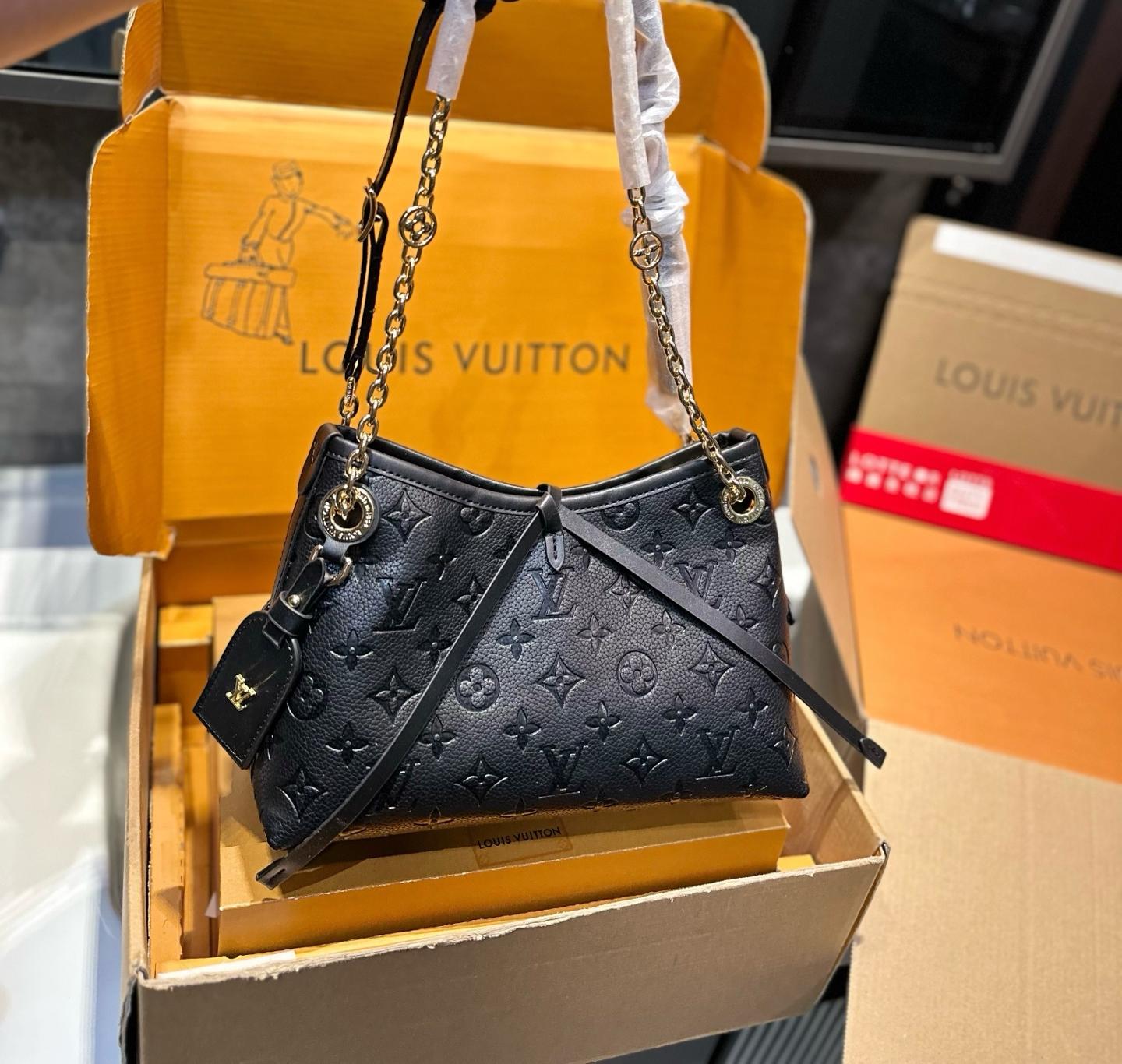 【ルイヴィトン】♢キャリーオール|三色展開、優雅で存在感抜群♪最速発送中