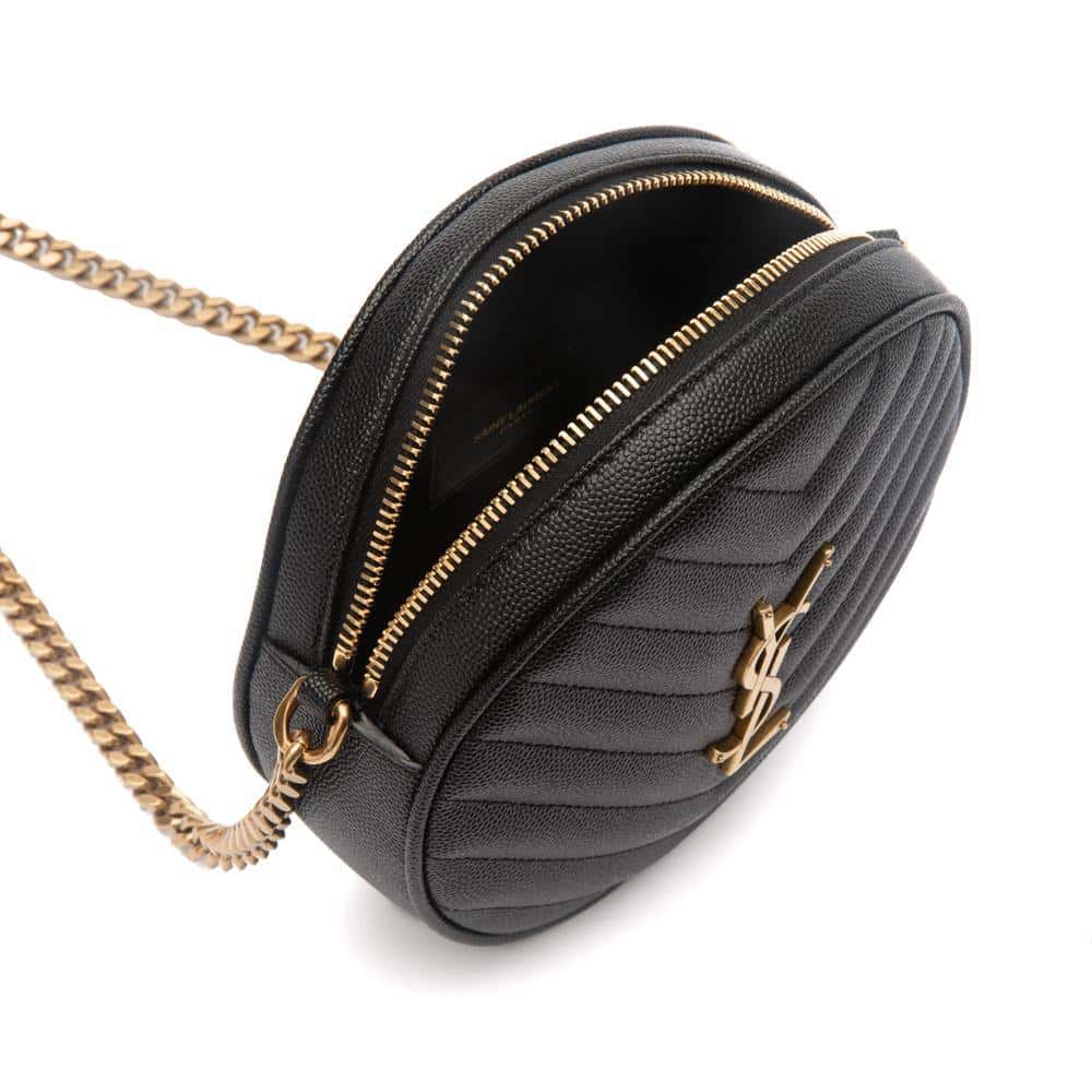 【サンローラン】 x ショルダーバッグ ラウンド型カメラバッグ